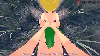Tinker Bell And Peter Pank Engage In Sexual Activity While Another Fairy Observes | Brief (Fully Red)